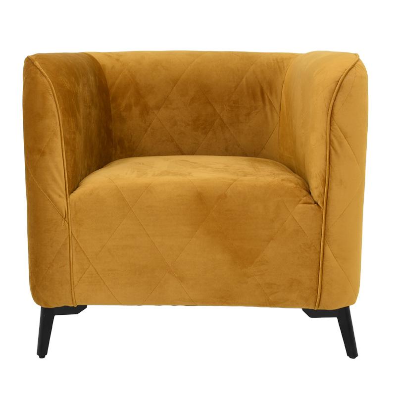 ΠΟΛΥΘΡΟΝΑ Fylliana Cube ΚΙΤΡΙΝΟ ΧΡΩΜΑ 80x72x70εκ