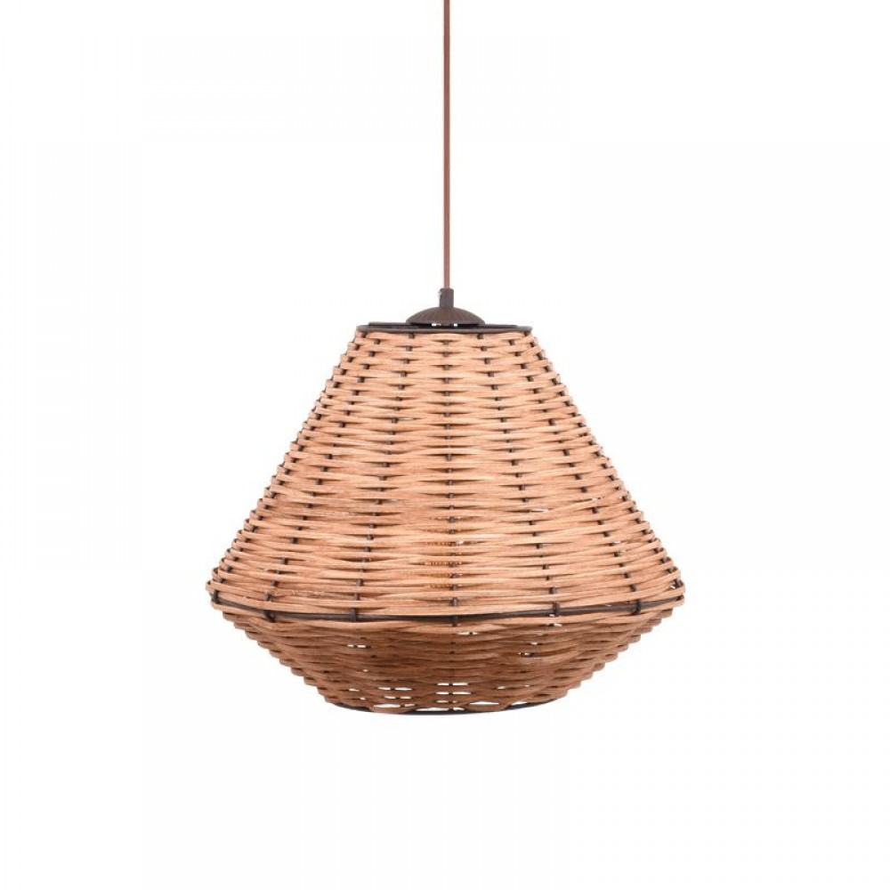 ΜΟΝΟΦΩΤΟ Fylliana Bamboo 1 NATURAL ΧΡΩΜΑ 40x40εκ E27