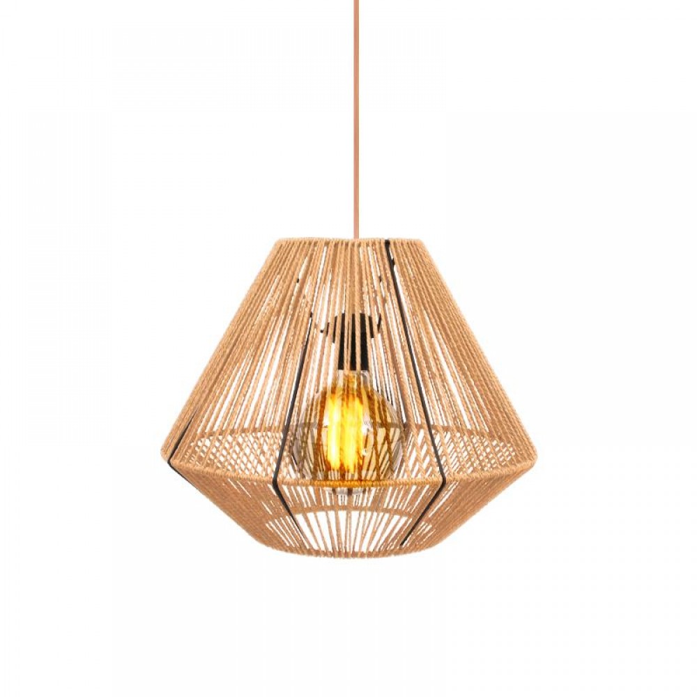 ΜΟΝΟΦΩΤΟ Fylliana Cordon 4 ΦΥΣΙΚΟ ΧΡΩΜΑ 40x35εκ E27