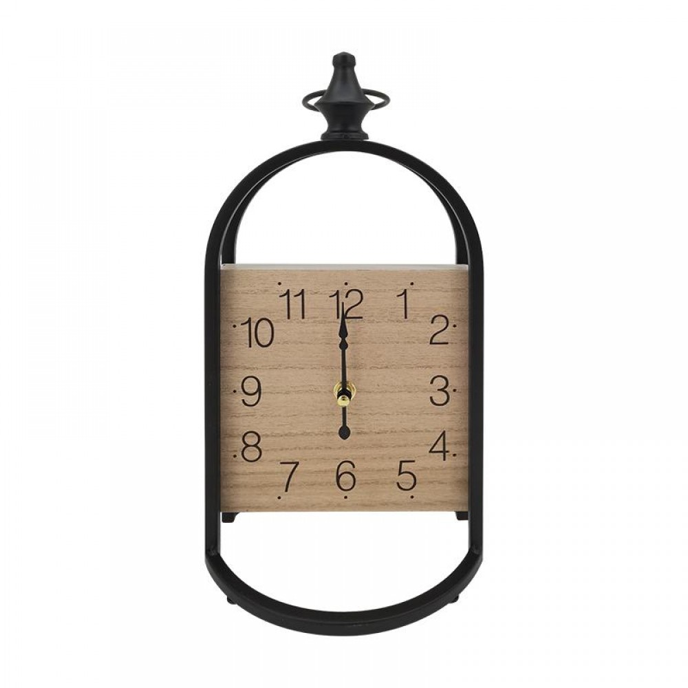 ΕΠΙΤΡΑΠΕΖΙΟ ΡΟΛΟΙ Fylliana FL315 ΜΑΥΡΟ-ΚΑΦΕ ΧΡΩΜΑ 17x14x33εκ