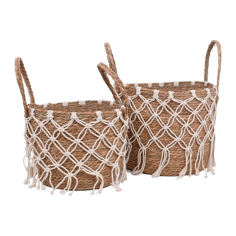 ΣΕΤ 2 ΚΑΣΠΩ Fylliana FL220109 WOVEN ΜΠΕΖ ΧΡΩΜΑ 35x30εκ