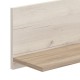 ΡΑΦΙ ΤΟΙΧΟΥ KENT ZP WHITE OAK - GREY OAK 138x19.5x24εκ f.l.d