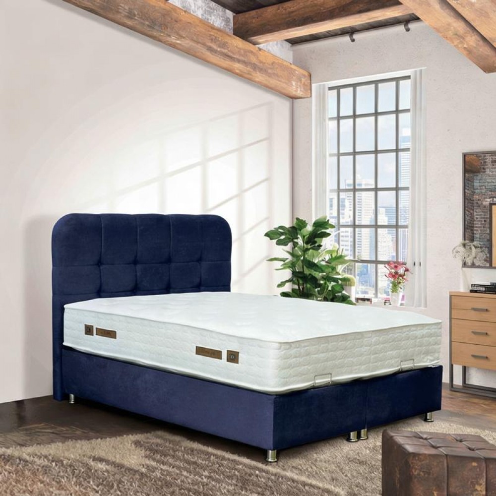 ΚΡΕΒΑΤΙ Fylliana Natalie ΠΕΤΡΟΛ ΜΕ ΑΠΟΘ ΧΩΡΟ 162x212x120 ΓΙΑ ΣΤΡΩΜΑ 160x200εκ