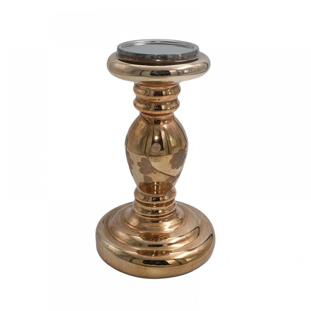 ΓΥΑΛΙΝΟ ΚΗΡΟΠΗΓΙΟ Fylliana FL16265 COPPER ΧΡΩΜΑ 15x25εκ