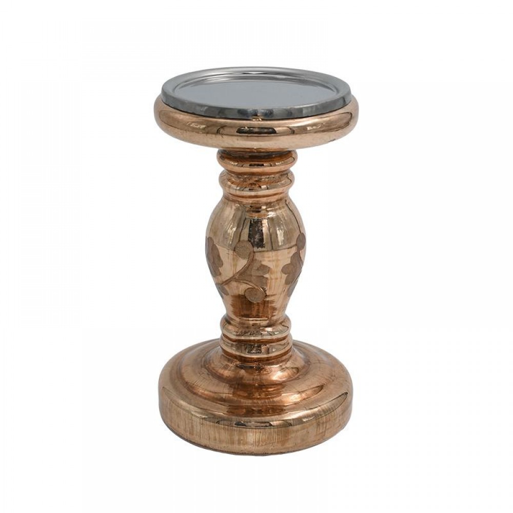 ΓΥΑΛΙΝΟ ΚΗΡΟΠΗΓΙΟ Fylliana FL16265 COPPER ΧΡΩΜΑ 10x20εκ