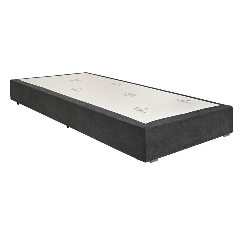 ΒΑΣΗ ΚΡΕΒΑΤΙΟΥ Lionel ΓΚΡΙ ΧΡΩΜΑ ΜΕ ΞΥΛΙΝΑ ΠΟΔΙΑ 120x200x30