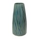 ΚΕΡΑΜΙΚΟ ΒΑΖΟ Fylliana 606055 ΠΡΑΣΙΝΟ ΧΡΩΜΑ 14,2x14,2x28,7εκ sls