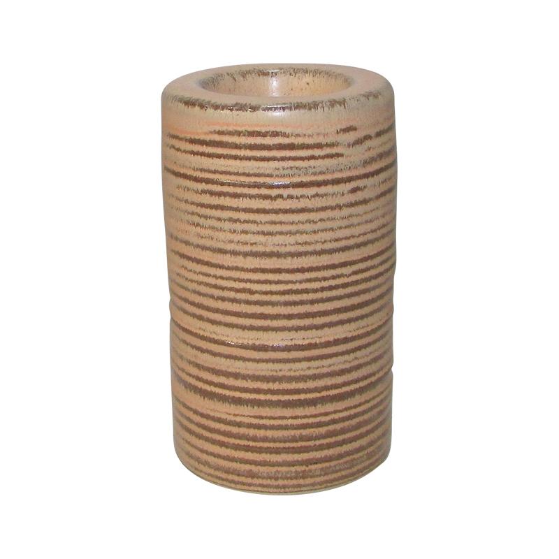 ΚΕΡΑΜΙΚΟ ΡΕΣΩ Fylliana 604549 ΚΑΦΕ ΧΡΩΜΑ 7,5x7,5x13εκ sls