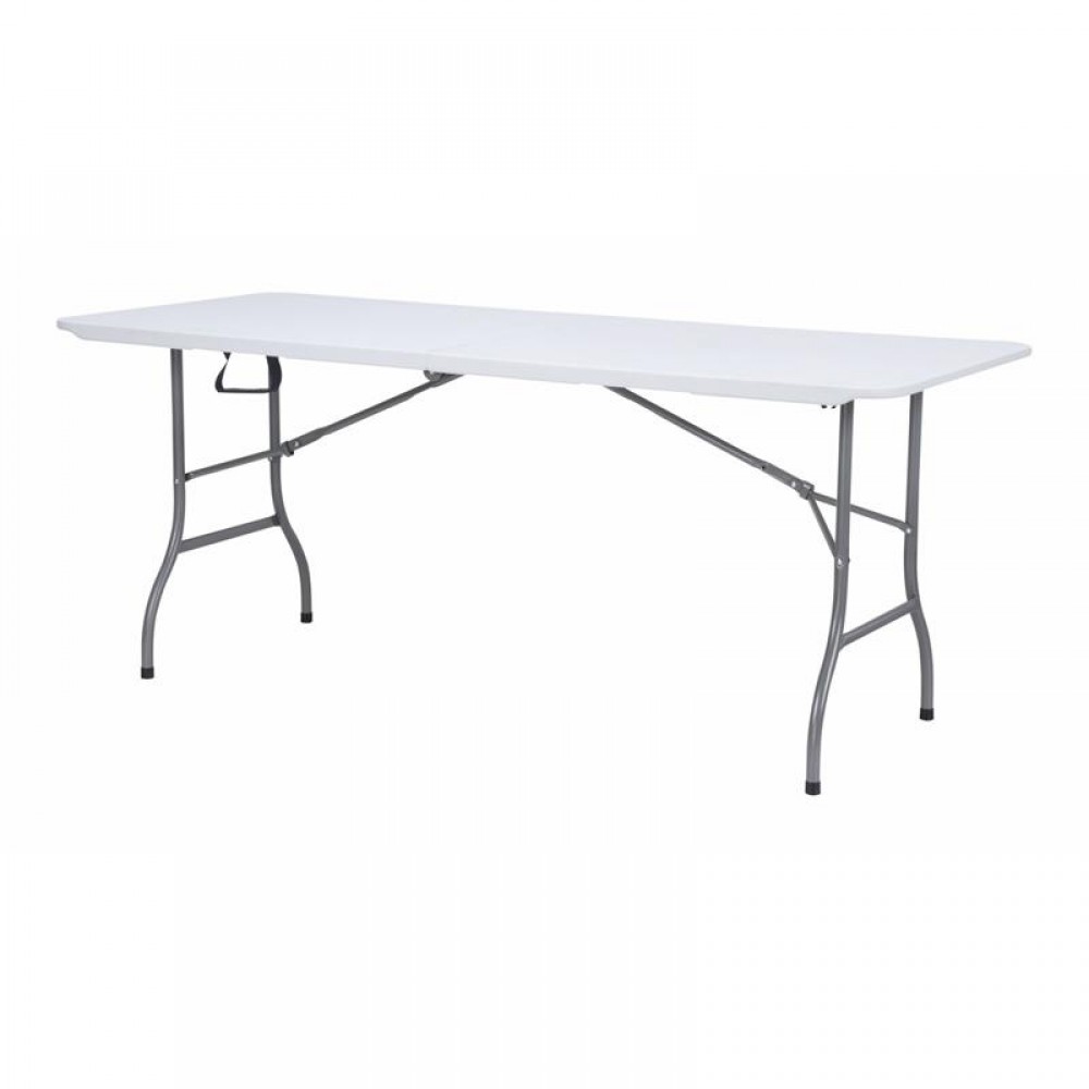 ΤΡΑΠΕΖΙ ΣΥΝΕΔΡΙΟΥ-CATERING Fylliana ΛΕΥΚΟ 180x75x74 ΠΤΥΣΣΟΜΕΝΟ (ΒΑΛΙΤΣΑ)