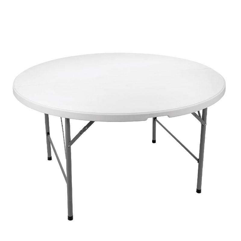 ΤΡΑΠΕΖΙ ΣΥΝΕΔΡΙΟΥ-CATERING Fylliana ΛΕΥΚΟ 150x74 ΣΤΡΟΓΓΥΛΟ ΠΤΥΣΣΟΜΕΝΟ