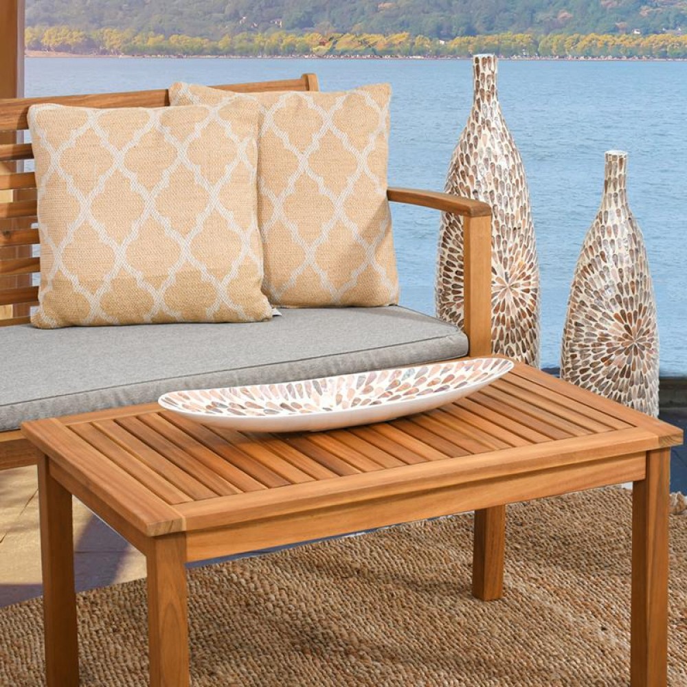 ΔΙΑΚΟΣΜΗΤΙΚΟ ΜΑΞΙΛΑΡΙ Fylliana Jacaurd ΜΠΕΖ ΧΡΩΜΑ 45x45εκ