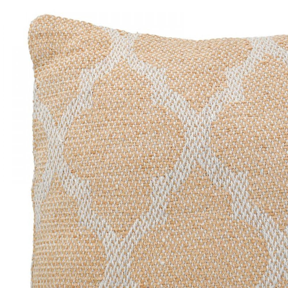 ΔΙΑΚΟΣΜΗΤΙΚΟ ΜΑΞΙΛΑΡΙ Fylliana Jacaurd ΜΠΕΖ ΧΡΩΜΑ 45x45εκ