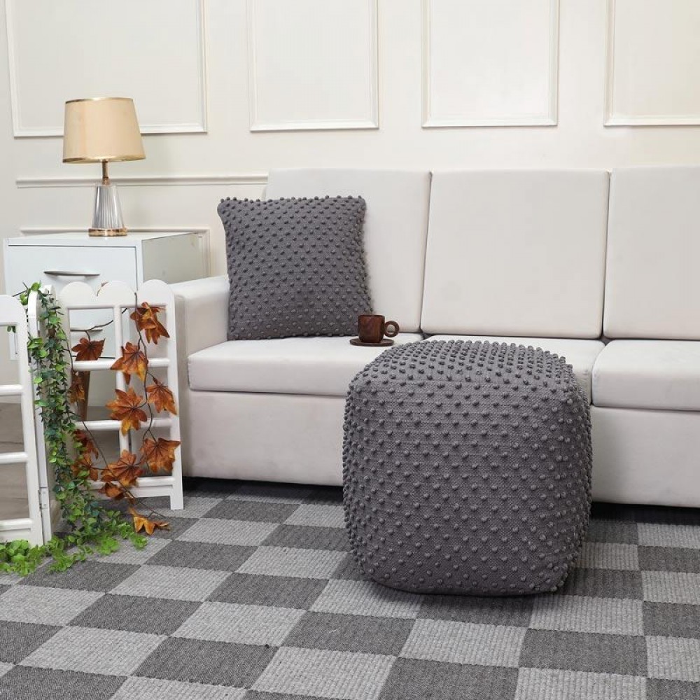 ΔΙΑΚΟΣΜΗΤΙΚΟ ΜΑΞΙΛΑΡΙ Fylliana FL481 ΓΚΡΙ ΧΡΩΜΑ 45x5x45εκ