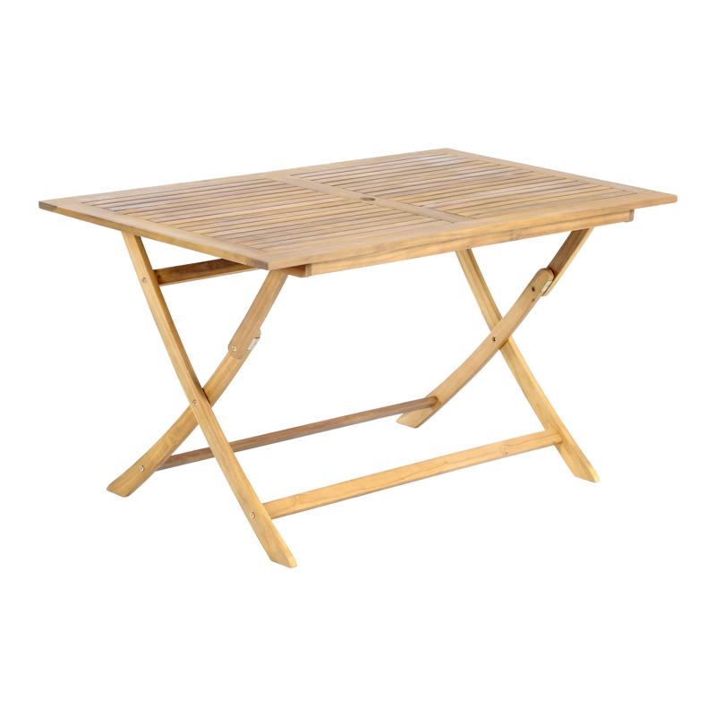 ΑΝΑΔΙΠΛΟΥΜΕΝΟ ΤΡΑΠΕΖΙ ΚΗΠΟΥ ΞΥΛΟ ΑΚΑΚΙΑΣ Fylliana FL943 ΚΑΡΥΔΙ ΣΚΕΛΕΤΟΣ 140x80x74εκ