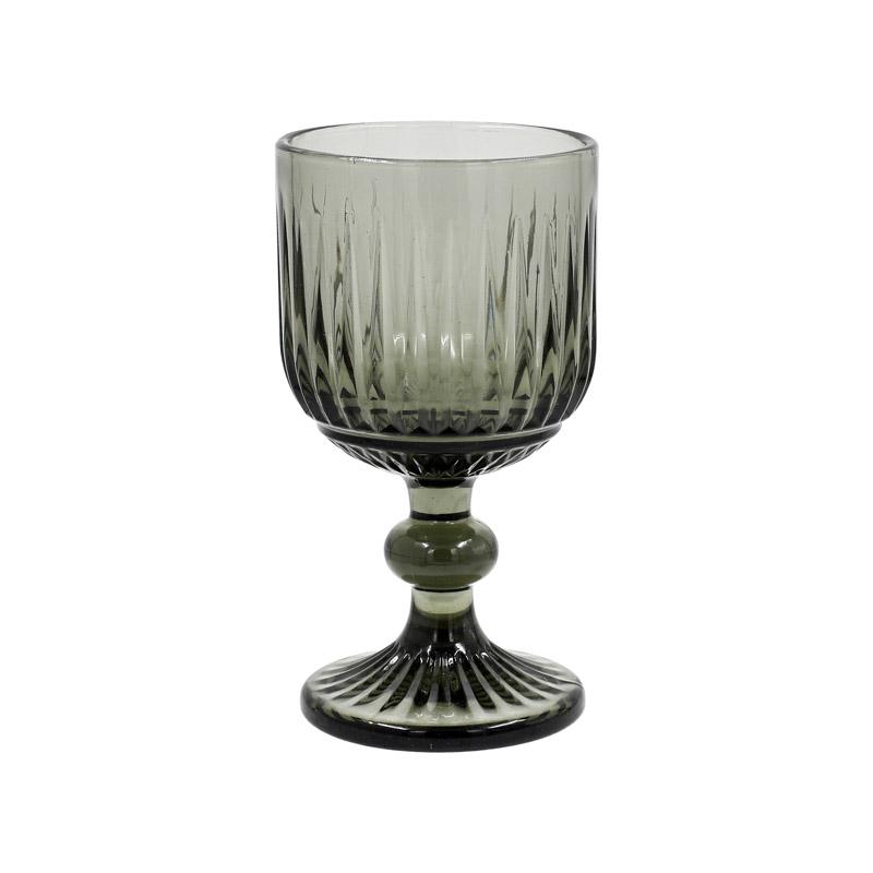 ΣΕΤ 6 ΤΕΜ ΠΟΤΗΡΙΑ Fylliana FL854 ΓΚΡΙ ΧΡΩΜΑ 8x15εκ