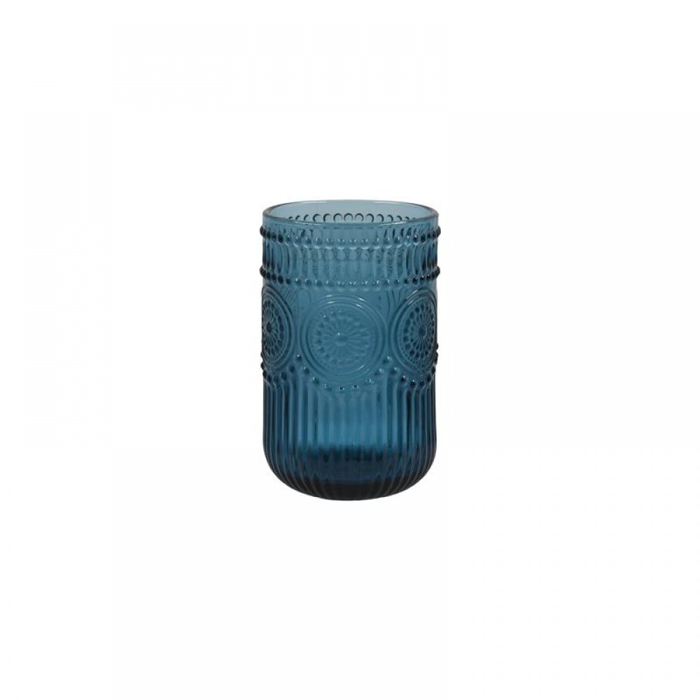 ΣΕΤ 6 ΤΕΜ ΠΟΤΗΡΙΑ Fylliana FL07 ΜΠΛΕ ΧΡΩΜΑ 8x13εκ