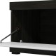 ΕΠΙΠΛΟ ΤΗΛΕΟΡΑΣΗΣ REMO ΜΑΥΡΟ / ΛΕΥΚΟ HIGH GLOSS FOIL 162x42x44εκ