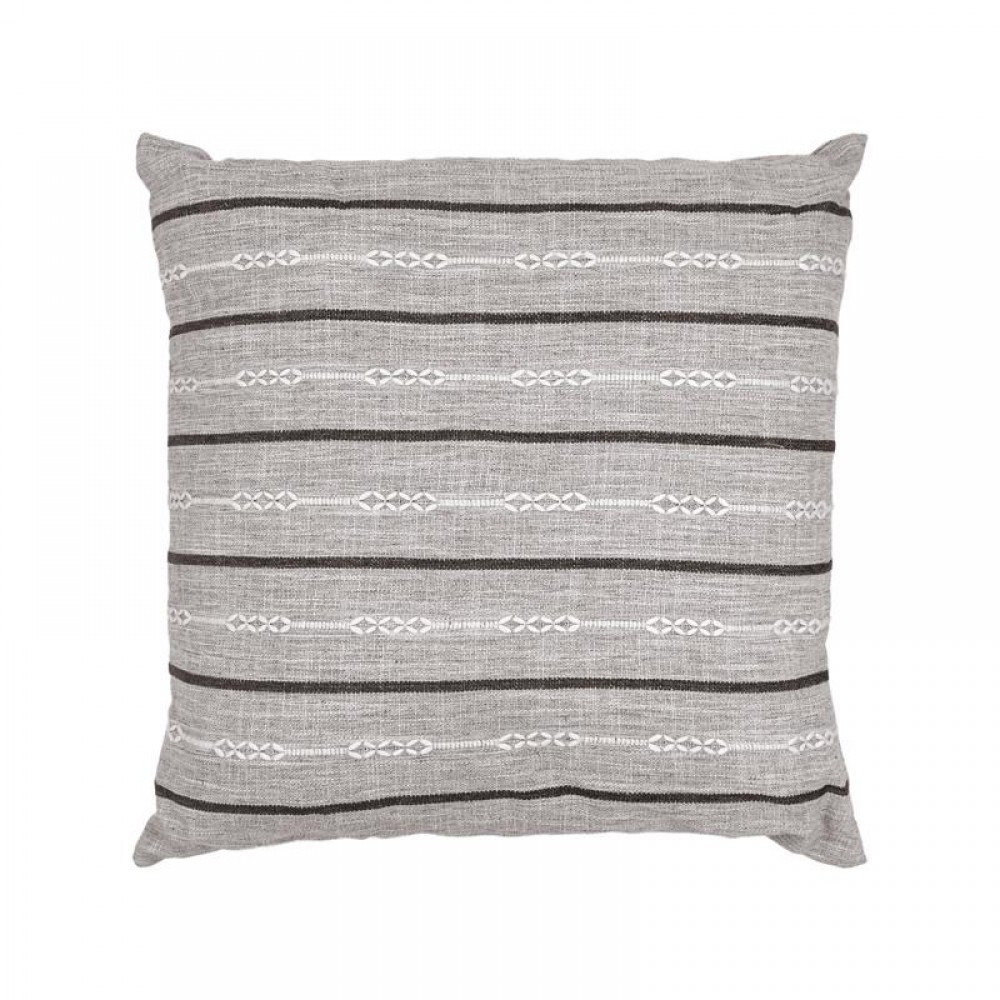 ΔΙΑΚΟΣΜΗΤΙΚΟ ΜΑΞΙΛΑΡΙ Fylliana ΓΚΡΙ-ΣΙΕΛ ΡΙΓΑ 45x45εκ