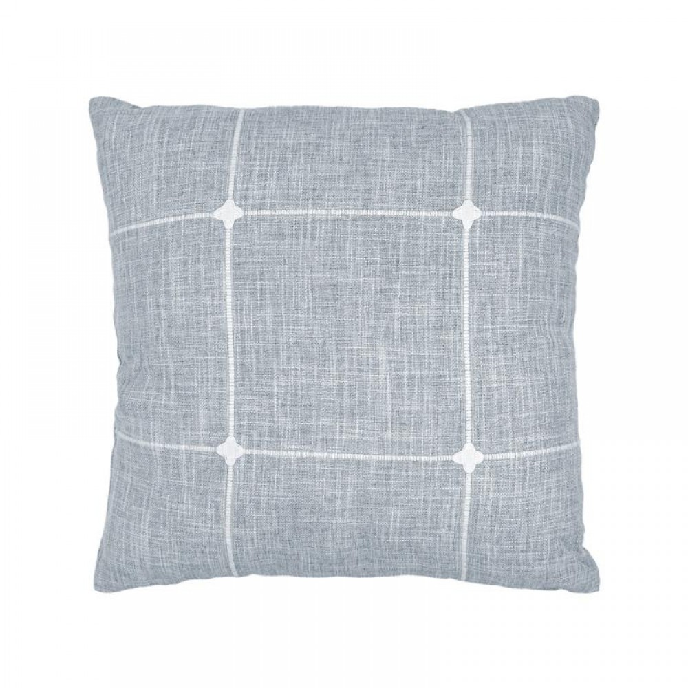 ΔΙΑΚΟΣΜΗΤΙΚΟ ΜΑΞΙΛΑΡΙ Fylliana ΜΕΝΤΑ-ΛΕΥΚΟ 45x45εκ