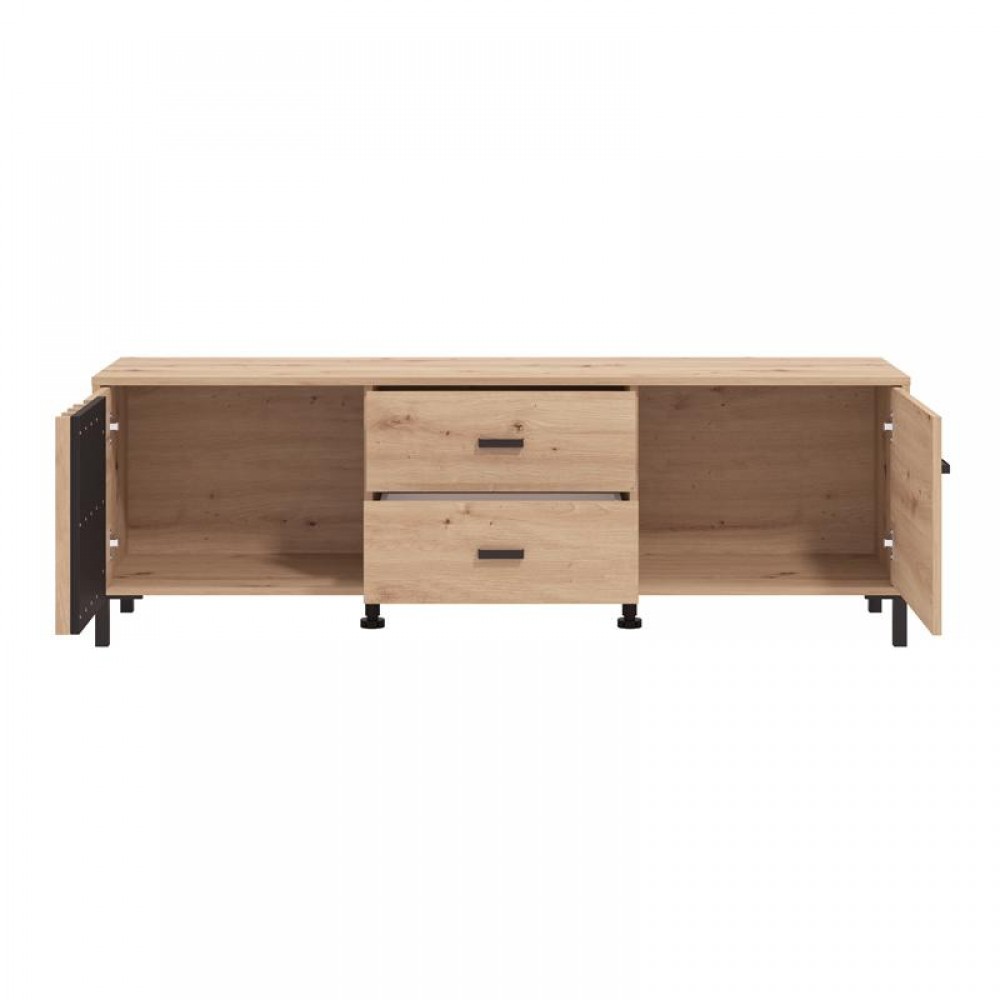 ΕΠΙΠΛΟ ΤΗΛΕΟΡΑΣΗΣ LAVAL 157 3K2F2V ARTISAN ΟΑΚ/ΜΑΥΡΟ 157x40x52εκ