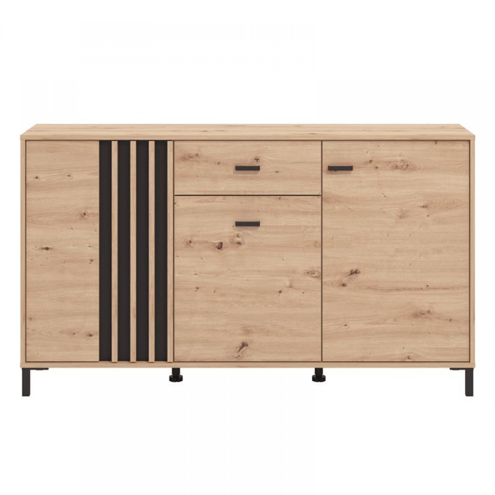 ΚΟΜΟΤΑ-ΜΠΟΥΦΕΣ LAVAL 157 3K1F3V ARTISAN ΟΑΚ/ΜΑΥΡΟ 157x40x90εκ