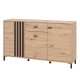 ΚΟΜΟΤΑ-ΜΠΟΥΦΕΣ LAVAL 157 3K1F3V ARTISAN ΟΑΚ/ΜΑΥΡΟ 157x40x90εκ