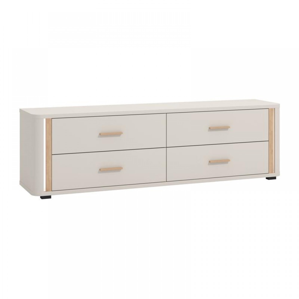 ΕΠΙΠΛΟ ΤΗΛΕΟΡΑΣΗΣ YORK 4F CASHMERE/ARTISAN OAK ΧΡΩΜΑ 177x40x52εκ