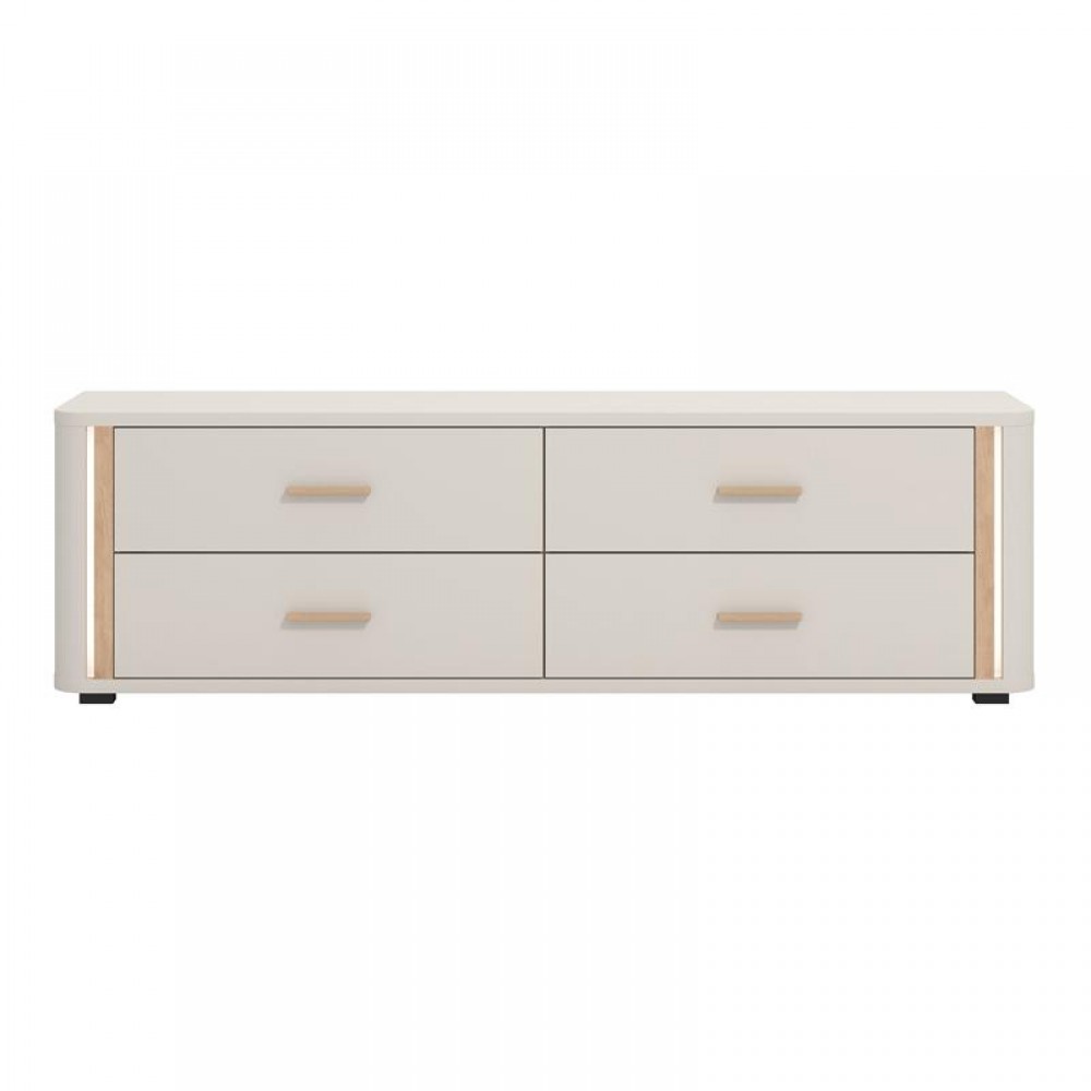 ΕΠΙΠΛΟ ΤΗΛΕΟΡΑΣΗΣ YORK 4F CASHMERE/ARTISAN OAK ΧΡΩΜΑ 177x40x52εκ