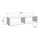 ΕΠΙΠΛΟ ΤΗΛΕΟΡΑΣΗΣ ROYAN TV 154 2K2V ARTISAN OAK ΧΡΩΜΑ 154x42x32εκ