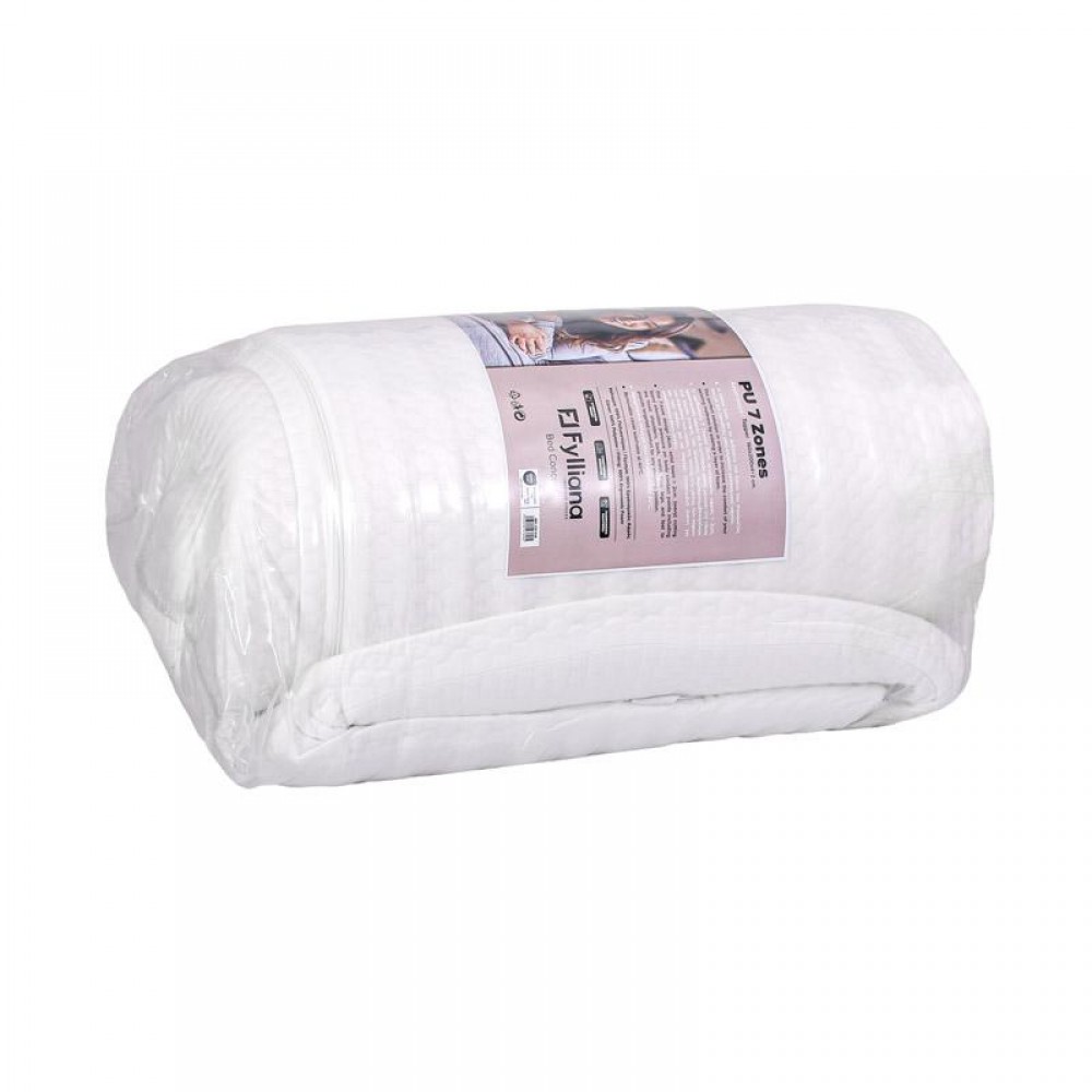 ΑΝΩΣΤΡΩΜΑ Fylliana 7 Zones ΛΕΥΚΟ ΧΡΩΜΑ 120x200x6εκ