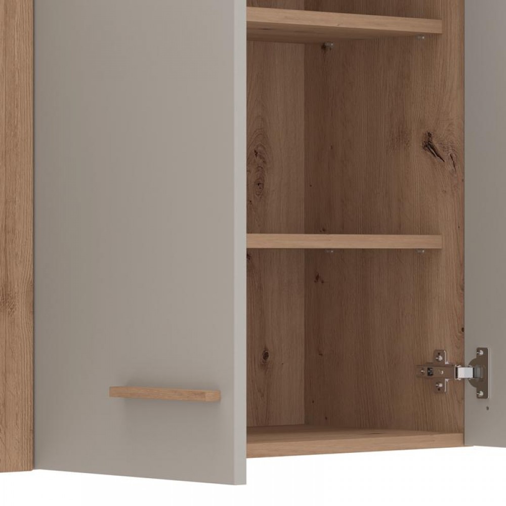 ΣΥΝΘΕΣΗ ΚΟΥΖΙΝΑΣ BELFORT 200 ARTISAN OAK/CASHMERE 200x51x200εκ