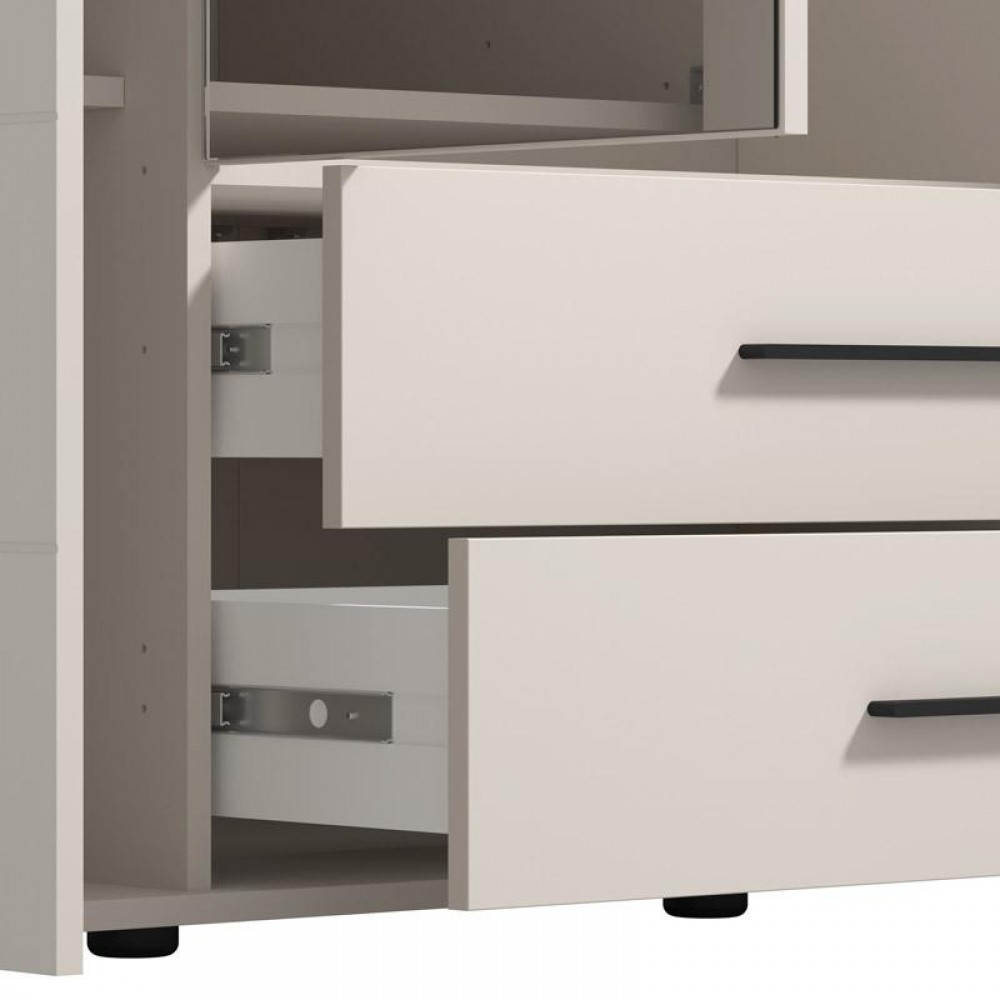 ΝΤΟΥΛΑΠΑ SERDICA 4K2F2O h211 CASHMERE ΧΡΩΜΑ 180x57x211εκ