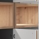 ΝΤΟΥΛΑΠΑ DONALD 4K2F1O h227 ΛΕΥΚΟ/ARTISAN OAK ΧΡΩΜΑ 179x57x227εκ