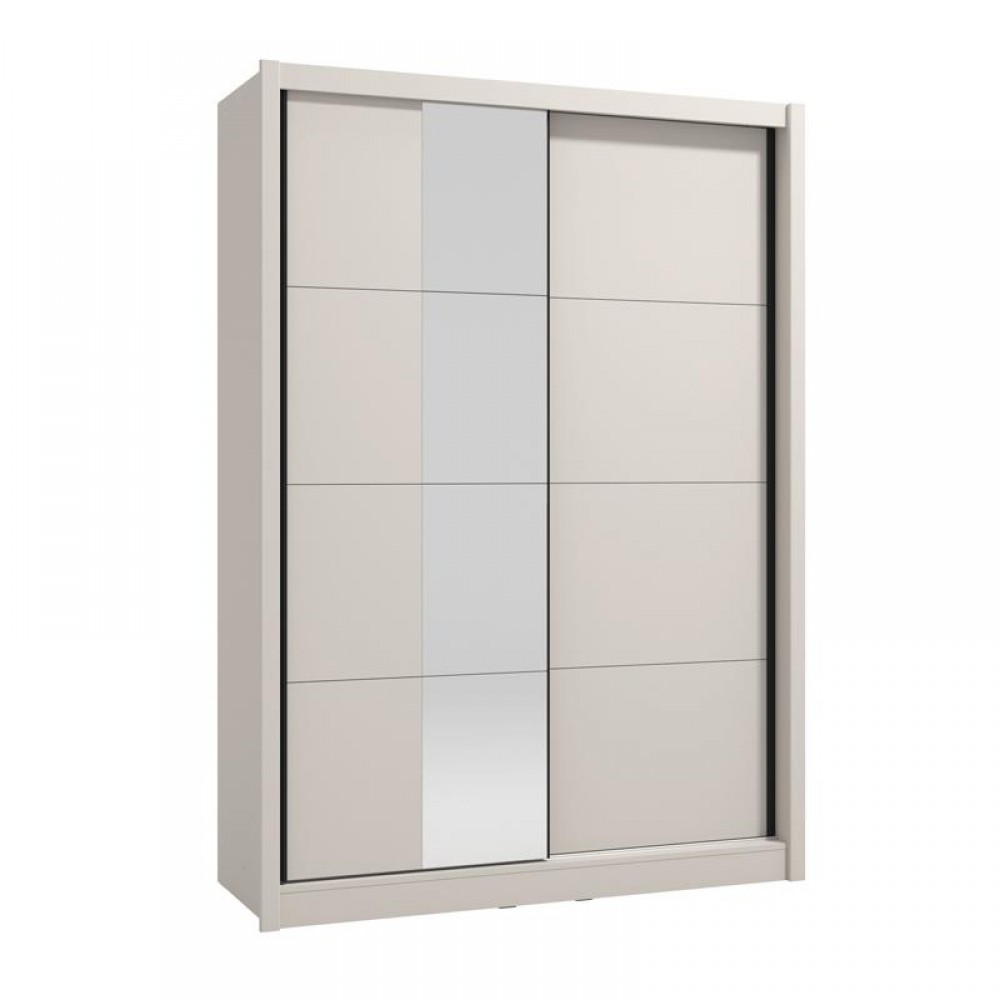 ΝΤΟΥΛΑΠΑ ΜΕ ΚΑΘΡΕΦΤΗ ALBI 150 OG CASHMERE ΧΡΩΜΑ 155x60x216εκ