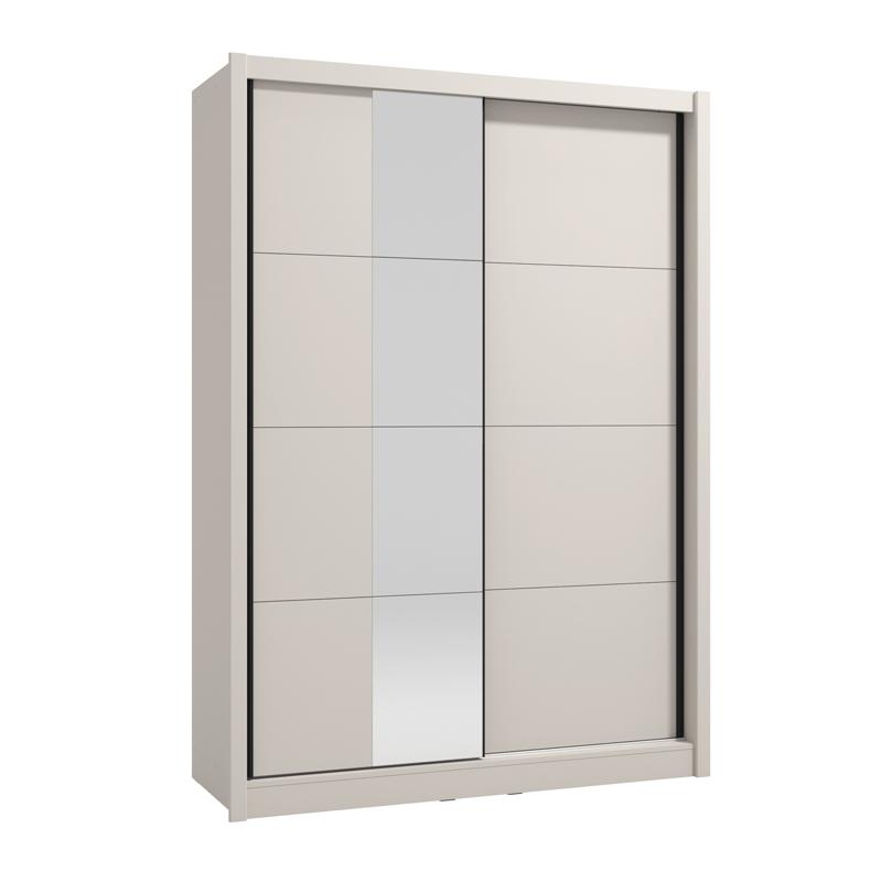 ΝΤΟΥΛΑΠΑ ΜΕ ΚΑΘΡΕΦΤΗ ALBI 150 OG CASHMERE ΧΡΩΜΑ 155x60x216εκ