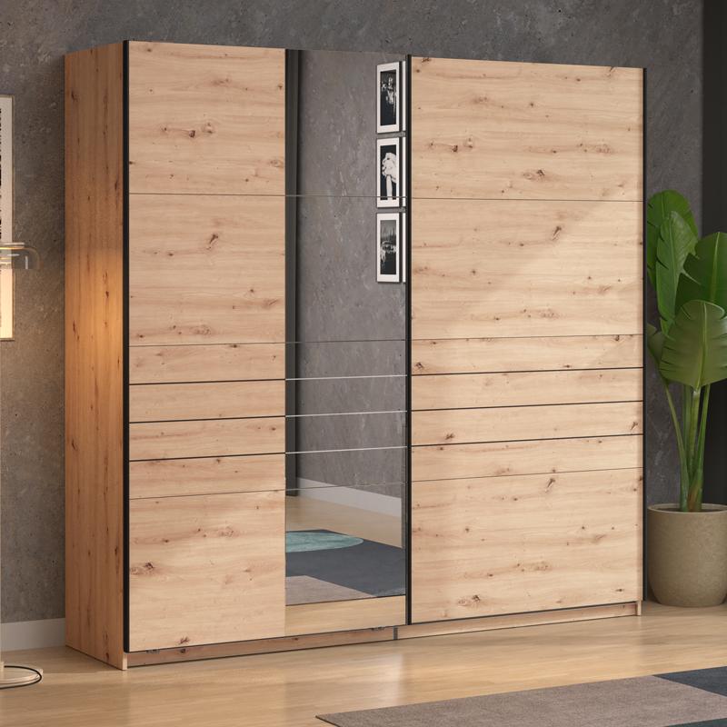 ΝΤΟΥΛΑΠΑ VEYMONT 220 OG h217 ARTISAN ΧΡΩΜΑ 220x61x218εκ