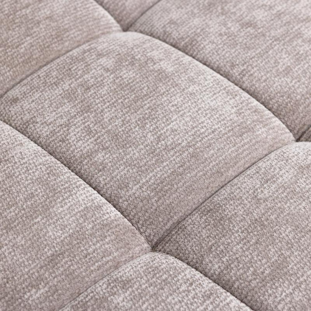 ΓΩΝΙΑΚΟΣ ΚΑΝΑΠΕΣ ΚΡΕΒΑΤΙ BOGOTA ΔΕΞΙΑ ΓΩΝΙΑ ΜΠΕΖ ΧΡΩΜΑ 245x184x80εκ