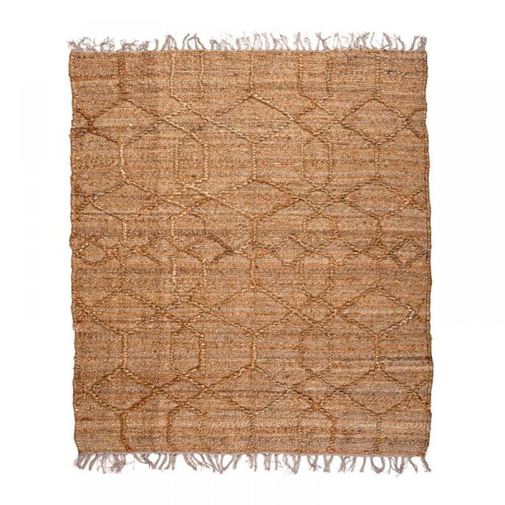 ΧΑΛΙ Fylliana Applique ΜΠΕΖ ΧΡΩΜΑ 140x200εκ
