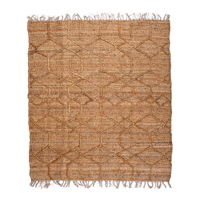 ΧΑΛΙ Fylliana Applique ΜΠΕΖ ΧΡΩΜΑ 140x200εκ
