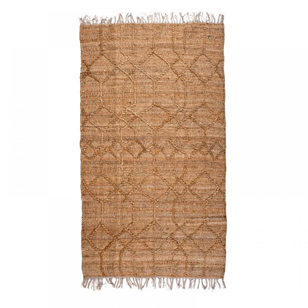 ΧΑΛΙ Fylliana Applique ΜΠΕΖ ΧΡΩΜΑ 160x230εκ