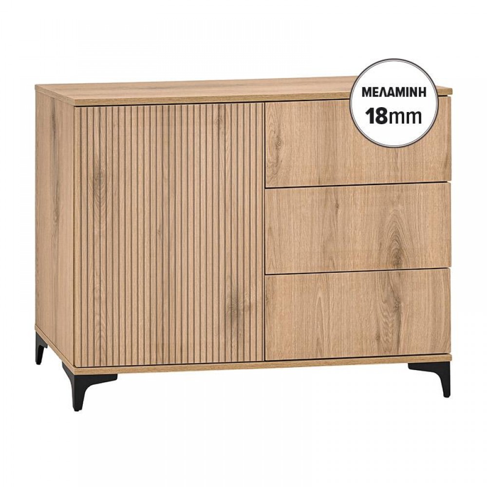 ΚΟΜΟΤΑ Fylliana Alicante NATURAL CANELLA OAK ΧΡΩΜΑ 106x40x84εκ