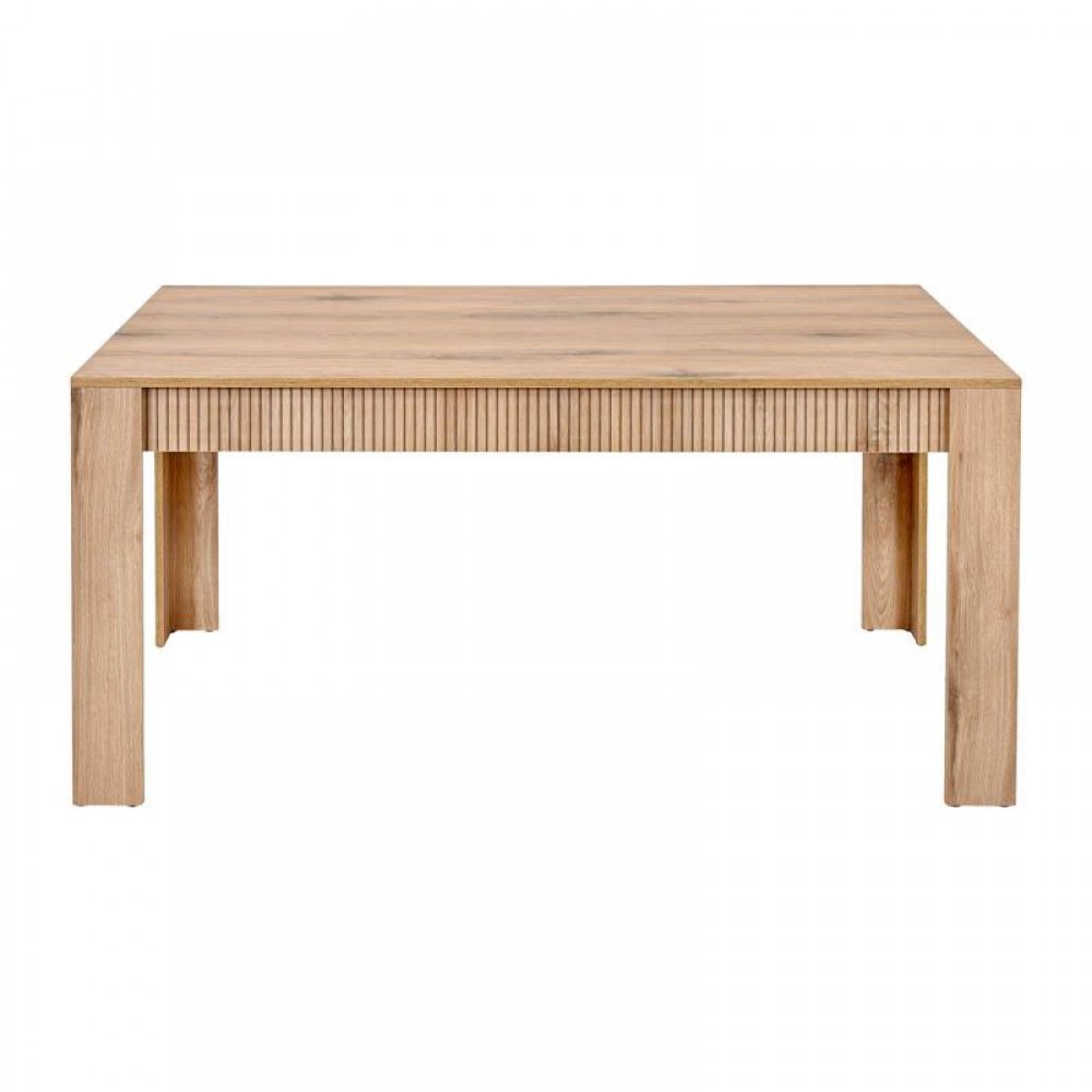 ΤΡΑΠΕΖΙ ΤΡΑΠΕΖΑΡΙΑΣ Fylliana Alicante NATURAL CANELLA OAK ΧΡΩΜΑ 160x90x77εκ