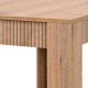 ΤΡΑΠΕΖΙ ΤΡΑΠΕΖΑΡΙΑΣ Fylliana Alicante NATURAL CANELLA OAK ΧΡΩΜΑ 160x90x77εκ
