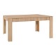 ΤΡΑΠΕΖΙ ΤΡΑΠΕΖΑΡΙΑΣ Fylliana Alicante NATURAL CANELLA OAK ΧΡΩΜΑ 160x90x77εκ