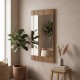 ΚΑΘΡΕΦΤΗΣ ΤΟΙΧΟΥ Fylliana Alicante NATURAL CANELLA STRADA ΧΡΩΜΑ 47x1,8x80εκ