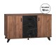 ΜΠΟΥΦΕΣ Fylliana Miami TOBACCO ΜΕ BLACK MARBLE ΧΡΩΜΑ 160x40x84εκ