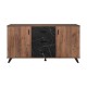 ΜΠΟΥΦΕΣ Fylliana Miami TOBACCO ΜΕ BLACK MARBLE ΧΡΩΜΑ 160x40x84εκ