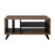 ΤΡΑΠΕΖΙ ΣΑΛΟΝΙΟΥ Fylliana Miami TOBACCO ΜΕ BLACK MARBLE ΧΡΩΜΑ 100x64x45εκ