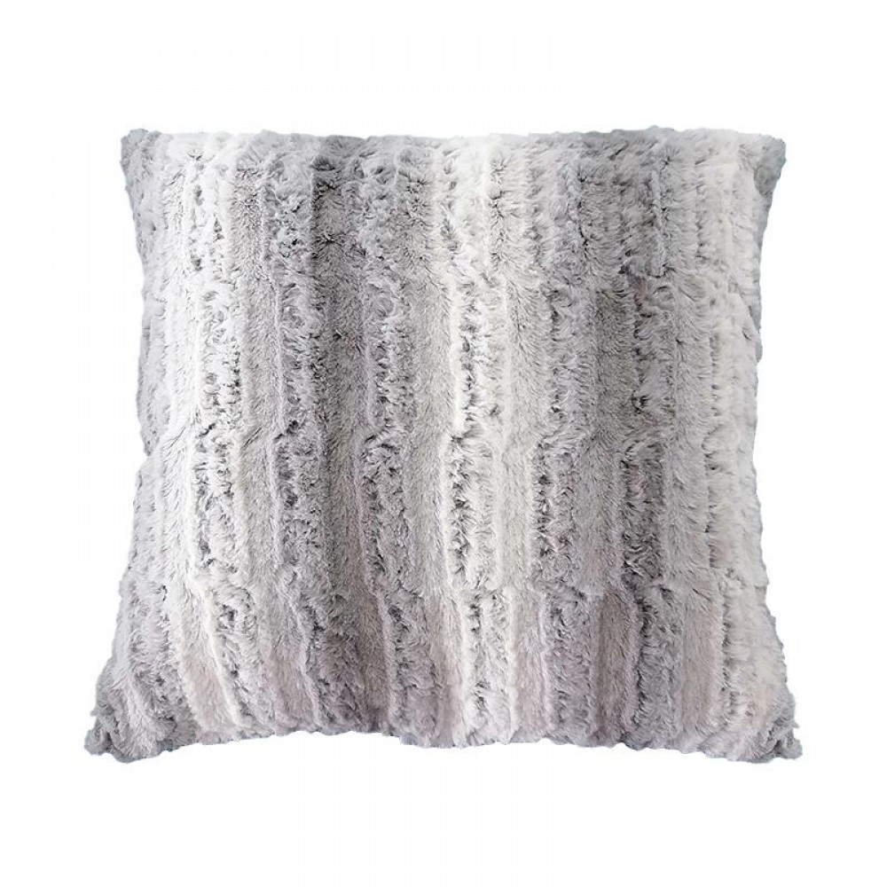 ΔΙΑΚΟΣΜΗΤΙΚΟ ΜΑΞΙΛΑΡΙ Fylliana 23107 ME MICROFIBER ΓΚΡΙ ΧΡΩΜΑ 45x45εκ