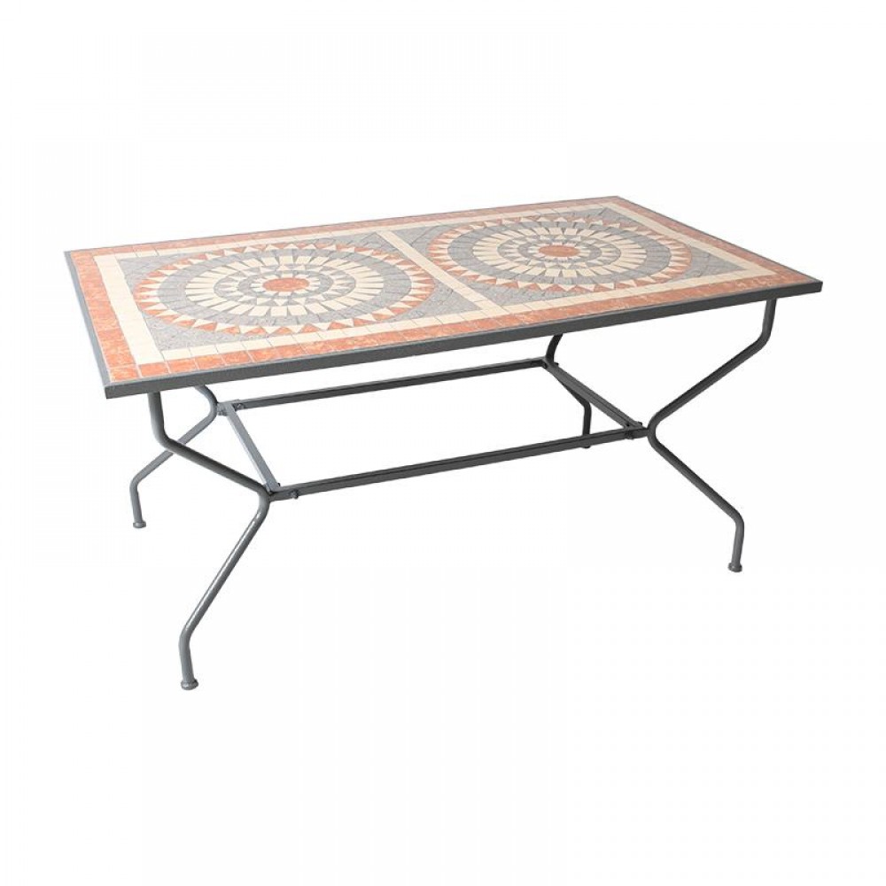 ΜΕΤΑΛΛΙΚΟ ΤΡΑΠΕΖΙ ΚΗΠΟΥ Fylliana 